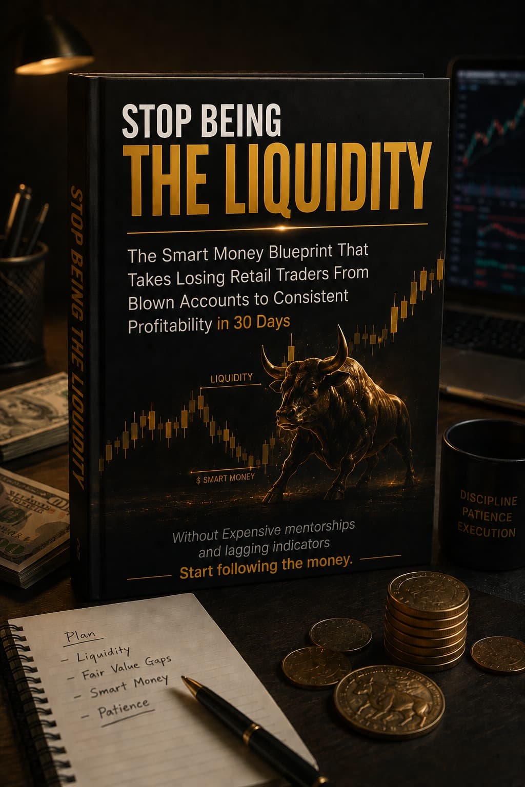 STOP BEING THE LIQUIDITY: The Smart Money Blueprint That Takes Losing Retail Traders From Blown Accounts To Consistent Profitability in 30 days